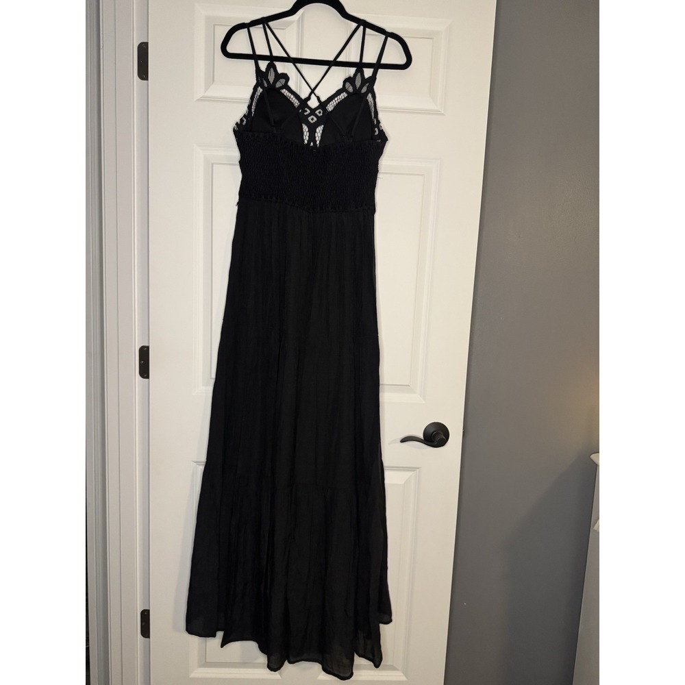 Baltic Born Summerlin Lace Top Maxi Dress Black Xl Nwt 88 - Picture 2 of 2